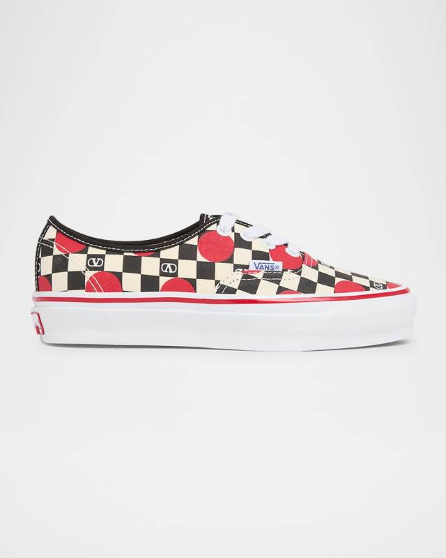x Vans Authentic Checkered VLogo Sneakers